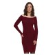 рокля,дамски,поли,и,рокли,urban,classics,off,shoulder,glitter,long,sleeve,dress,red,(burgundy)
