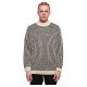 блуза,мъжки,пуловери,urban,classics,oversized,two,tone,sweater,white,sand,black,(beige,white)