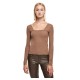 тениска,дамски,тениски,urban,classics,rib,squared,neckline,long,sleeve,t,shirt,brown,(dark,khaki)