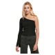 блуза,дамски,пуловери,дамски,плетени,дрехи,urban,classics,short,rib,knit,sweater,black,(black)