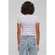 тениска,дамски,тениски,urban,classics,short,striped,short,sleeve,t,shirt,white,(white,dusty,lilac)