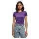 тениска,дамски,тениски,urban,classics,short,velved,short,sleeve,t,shirt,purple,(real,violet)