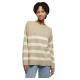 блуза,дамски,пуловери,дамски,плетени,дрехи,urban,classics,striped,knit,sweater,beige