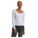 тениска,дамски,тениски,urban,classics,wide,neck,long,sleeve,t,shirt,white