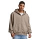 блуза,мъжки,пуловери,def,dfzh042,full,zip,sweatshirt,brown,washed01,(brown)