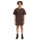 рокля,дамски,поли,и,рокли,def,mini,short,sleeve,short,dress,choclate,brown,(brown)