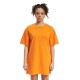 рокля,дамски,поли,и,рокли,def,mini,short,sleeve,short,dress,oriole,(orange)