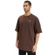 тениска,мъжки,тениски,def,mixed,short,sleeve,t,shirt,brown,(choclate,brown)