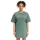 рокля,дамски,поли,и,рокли,def,mini,short,sleeve,short,dress,silver,pine,(green)
