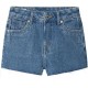къси,панталони,детски,панталони,pepe,jeans,a,line,jr,high,waist,denim,shorts,denim,medium,blue,rigid,denim,(blue)