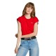 тениска,дамски,тениски,pepe,jeans,blooma,short,sleeve,t,shirt,red
