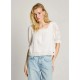 риза,с,къс,ръкав,дамски,ризи,pepe,jeans,everly,short,sleeve,shirt,white,(off,white)