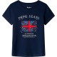 тениска,детски,тениски,pepe,jeans,flag,short,sleeve,t,shirt,blue,(navy)