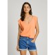 тениска,мъжки,тениски,дамски,тениски,pepe,jeans,lotti,sleeveless,t,shirt,orange,(washed,orange)