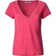 тениска,дамски,тениски,pepe,jeans,megan,short,sleeve,v,neck,t,shirt,pink,(fuchsia)