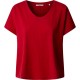 тениска,дамски,тениски,pepe,jeans,malena,short,sleeve,v,neck,t,shirt,red,(red)