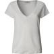 тениска,мъжки,тениски,дамски,тениски,pepe,jeans,megan,short,sleeve,v,neck,t,shirt,white,(white)