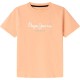 тениска,мъжки,тениски,дамски,тениски,pepe,jeans,new,art,short,sleeve,t,shirt,orange,(light,orange)
