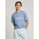 тениска,мъжки,тениски,pepe,jeans,pol,short,sleeve,t,shirt,steel,blue,(blue)