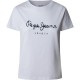 тениска,дамски,тениски,pepe,jeans,val,short,sleeve,t,shirt,white,(white)