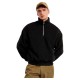 блуза,мъжки,пуловери,urban,classics,oversized,teddy,half,zip,sweater,black