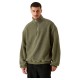 блуза,мъжки,пуловери,urban,classics,oversized,teddy,half,zip,sweater,pale,green,(green)