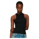 тениска,дамски,тениски,urban,classics,racer,back,rib,sleeveless,t,shirt,2,units,black,(black)