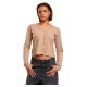 жилетка,дамски,пуловери,дамски,плетени,дрехи,urban,classics,tb7001,rib,cardigan,beige,(beige,melange)