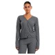 жилетка,дамски,пуловери,дамски,плетени,дрехи,urban,classics,tb7001,rib,cardigan,dark,grey,melange,(grey)