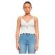 тениска,дамски,тениски,urban,classics,waffle,pique,ruffle,sleeveless,t,shirt,white