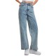 дънки,дамски,панталони,urban,classics,wide,leg,slit,jeans,blue