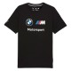 тениска,мъжки,тениски,puma,bmw,motorsport,ess,logo,short,sleeve,t,shirt,black