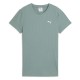 тениска,дамски,тениски,puma,ess,elevated,short,sleeve,t,shirt,green,moon,(green)