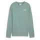 блуза,дамски,блузи,puma,essential,small,no1,logo,relaxed,fit,sweatshirt,green,(green,moon)