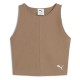 потник,дамски,топове,puma,wardrobe,ess,cropped,sleeveless,top,totally,taupe,(brown)