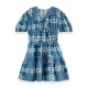 рокля,дамски,поли,и,рокли,scotch,&,soda,179581,short,sleeve,short,dress,heirloom,(blue)