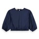 дамски,блузи,дамски,ризи,scotch,&,soda,179610,cropped,3,4,sleeve,blouse,blue
