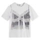 тениска,дамски,тениски,scotch,&,soda,foil,loose,fit,short,sleeve,t,shirt,white