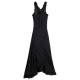 рокля,дамски,поли,и,рокли,scotch,&,soda,maxi,ruffle,dress,black