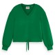 блуза,дамски,блузи,scotch,&,soda,modal,sweatshirt,bright,green,(green)