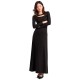 рокля,дамски,поли,и,рокли,armani,exchange,xw000092,af10805,long,sleeve,long,dress,black