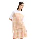 тениска,дамски,тениски,armani,exchange,xw000383,af13743,short,sleeve,t,shirt,opt.white,d.print,(white,orange)