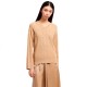 блуза,дамски,пуловери,дамски,плетени,дрехи,armani,exchange,xw000578,af12875,v,neck,sweater,woodg,woodg,monogram,(brown)