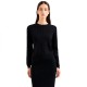 блуза,дамски,пуловери,дамски,плетени,дрехи,armani,exchange,xw000910,af10352,sweater,black,logo,allover,(black)