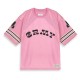 футболна,фланелка,мъжки,тениски,grimey,lone,hand,mesh,football,short,sleeve,t,shirt,pink