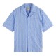 риза,с,къс,ръкав,мъжки,ризи,scotch,&,soda,180330,relaxed,fit,short,sleeve,shirt,blue