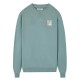 блуза,мъжки,пуловери,silbon,geometric,design,sweatshirt,green
