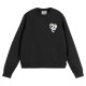 блуза,дамски,блузи,scotch,&,soda,artwork,regular,fit,sweatshirt,black