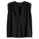 тениска,дамски,тениски,scotch,&,soda,drapey,short,sleeve,v,neck,t,shirt,black