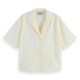 риза,с,къс,ръкав,дамски,блузи,дамски,ризи,scotch,&,soda,u9a00632t,short,sleeve,shirt,beige